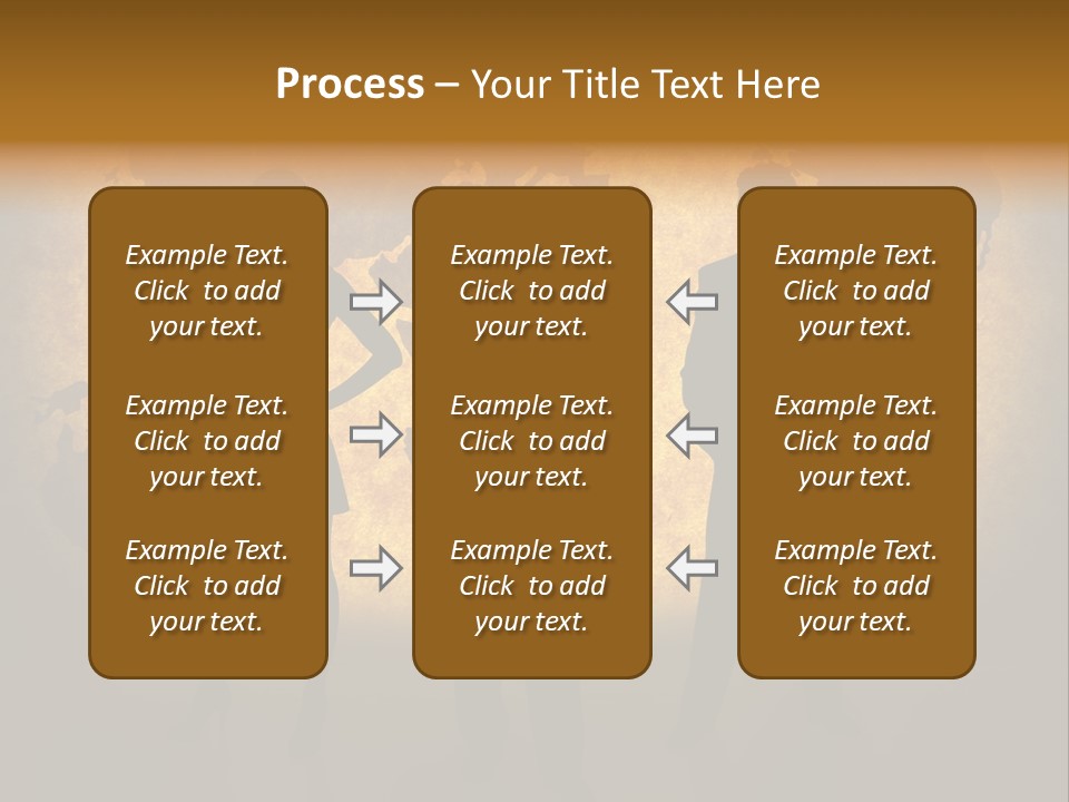 Business People Silhouettes And World Map On Paper Texture. Ma Traced Http://Www.lib.utex As.edu/Maps/World_M Aps/World_Pol02.Jpg Their Copyright Http://Www.lib.utex As.edu/Maps/Faq.htm L#3.Html PowerPoint Template