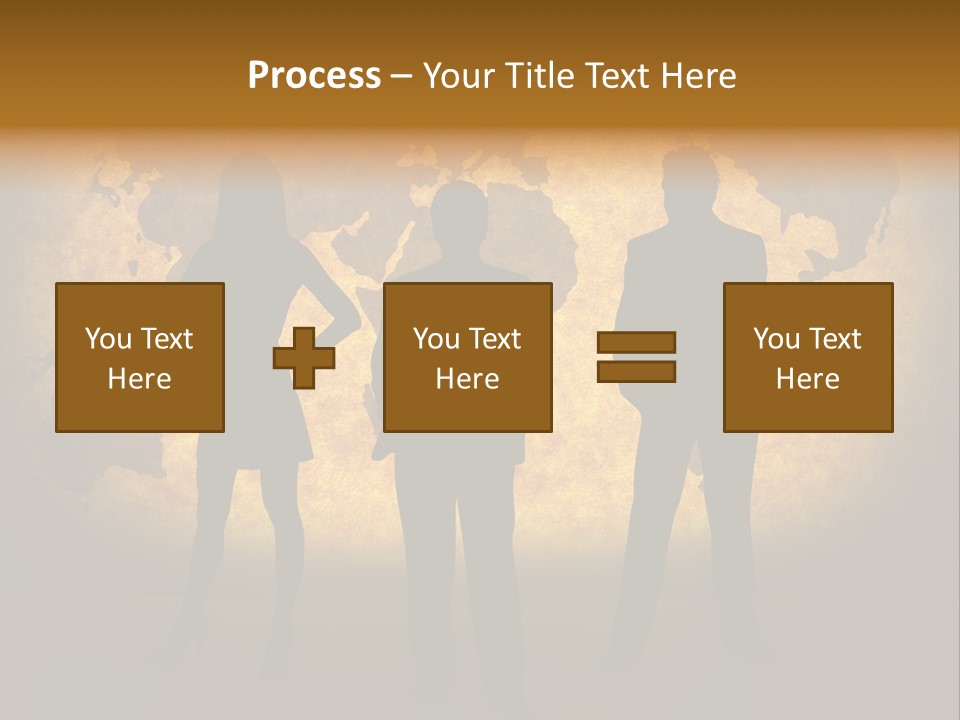 Business People Silhouettes And World Map On Paper Texture. Ma Traced Http://Www.lib.utex As.edu/Maps/World_M Aps/World_Pol02.Jpg Their Copyright Http://Www.lib.utex As.edu/Maps/Faq.htm L#3.Html PowerPoint Template