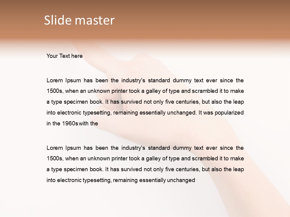 Paint On Construction New And Modern Office PowerPoint Template