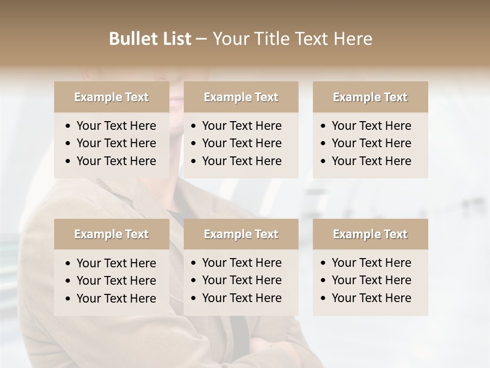 Colonial Red House With Swimming Pool PowerPoint Template