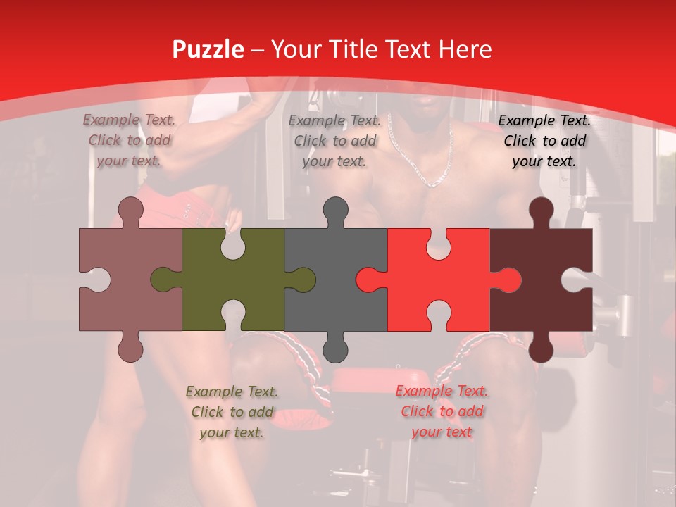 Bodybuilders PowerPoint Template