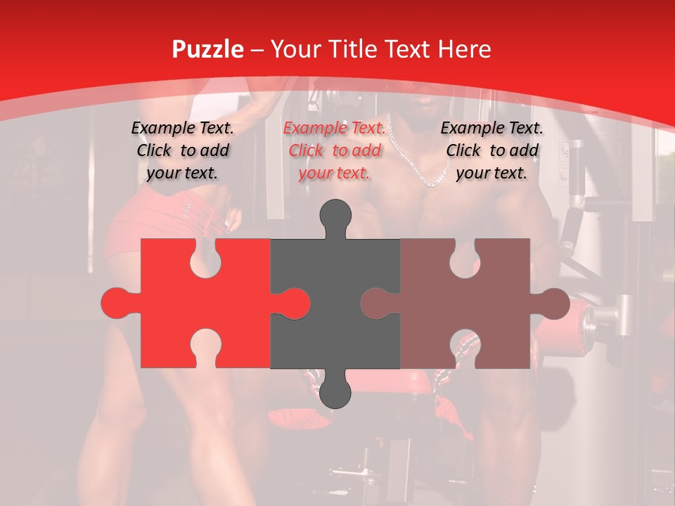 Bodybuilders PowerPoint Template