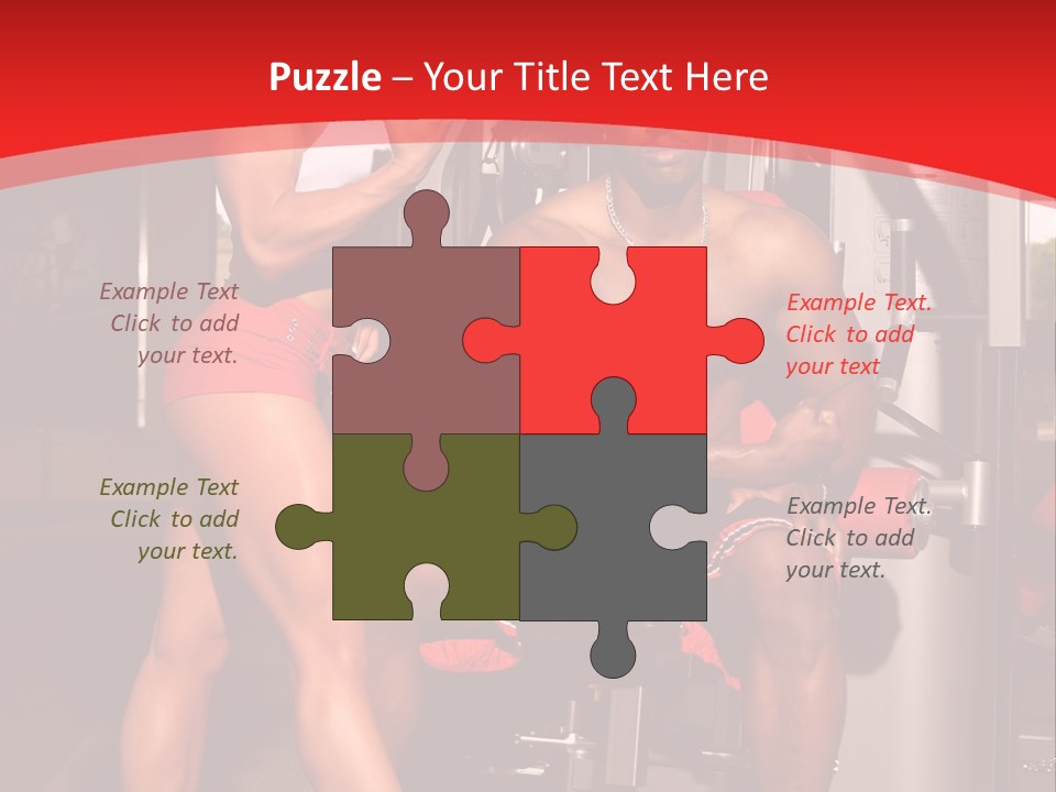 Bodybuilders PowerPoint Template
