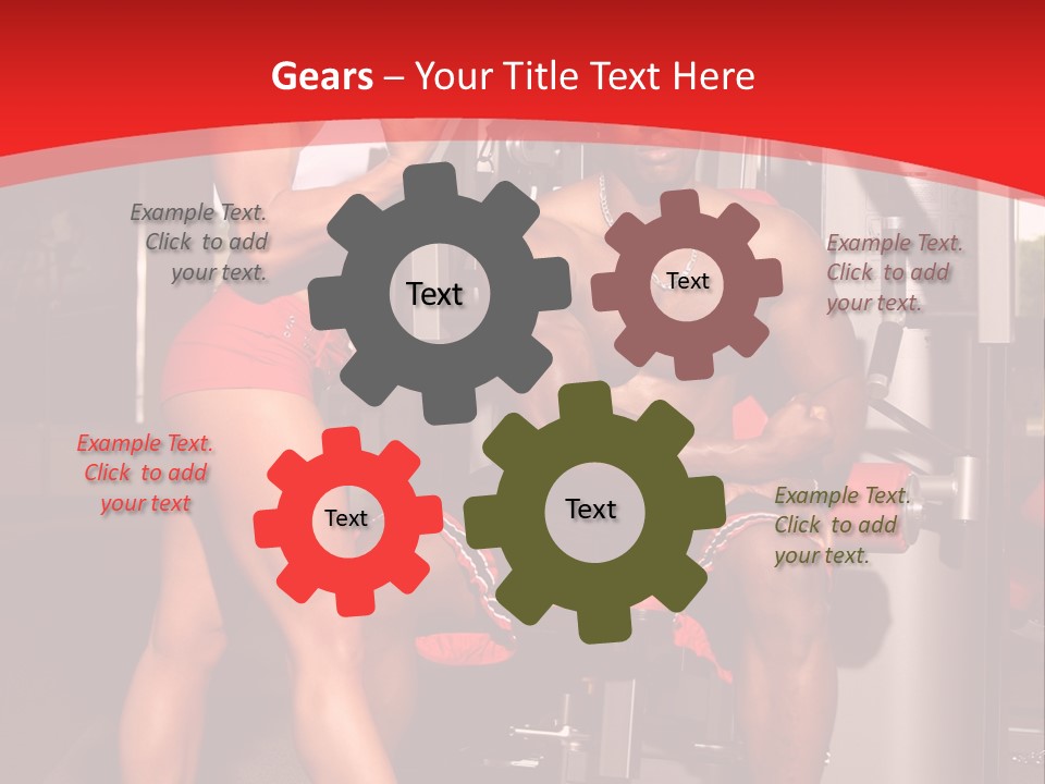 Bodybuilders PowerPoint Template