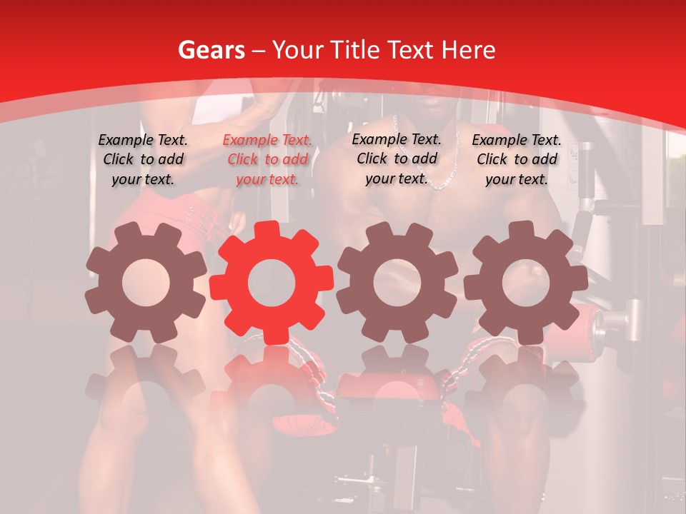 Bodybuilders PowerPoint Template