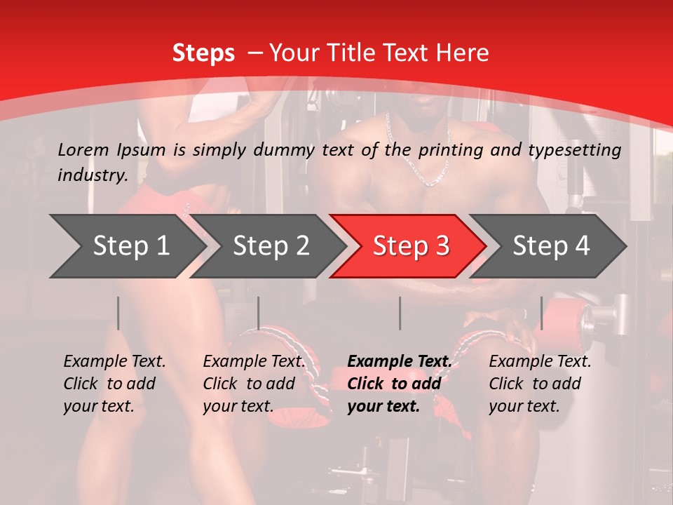 Bodybuilders PowerPoint Template