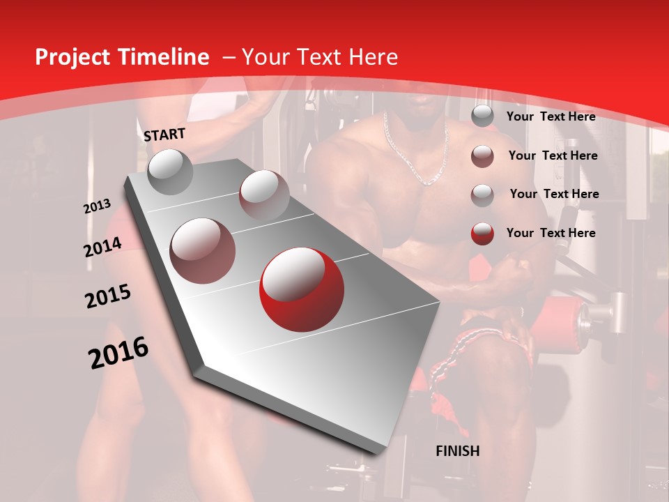 Bodybuilders PowerPoint Template