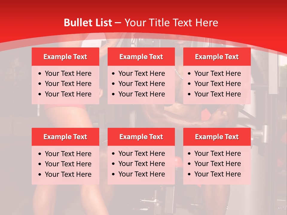 Bodybuilders PowerPoint Template