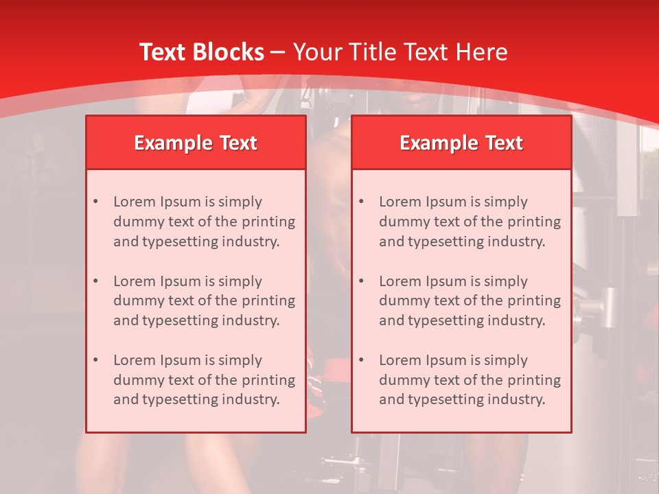 Bodybuilders PowerPoint Template
