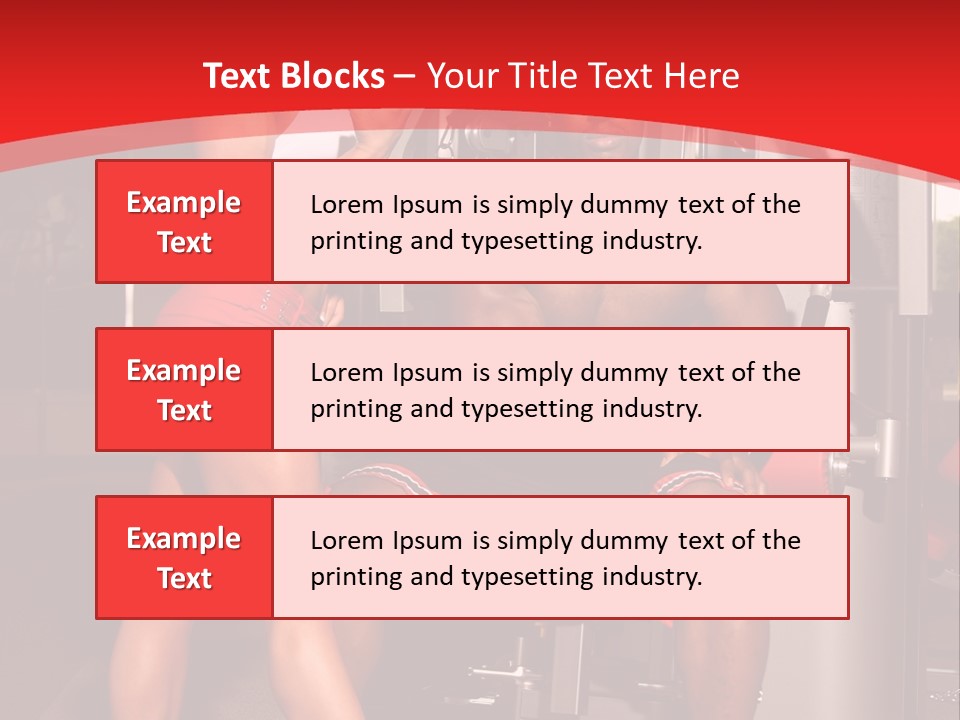 Bodybuilders PowerPoint Template