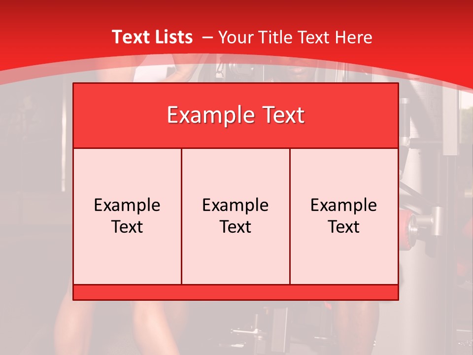 Bodybuilders PowerPoint Template