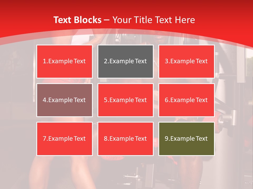 Bodybuilders PowerPoint Template