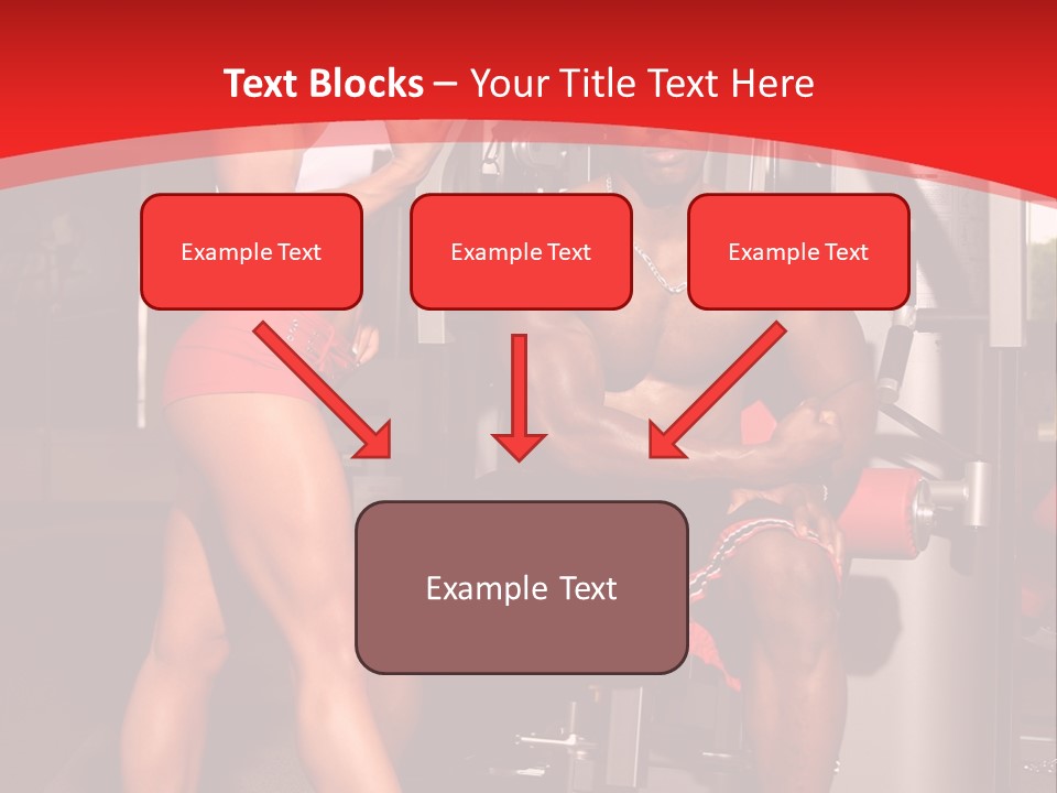 Bodybuilders PowerPoint Template