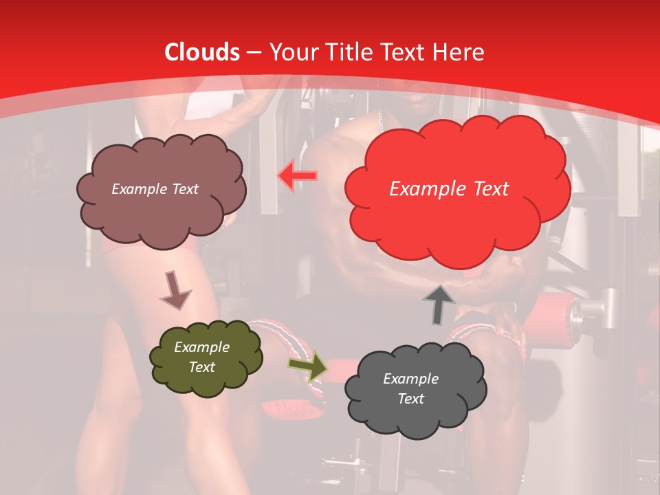 Bodybuilders PowerPoint Template