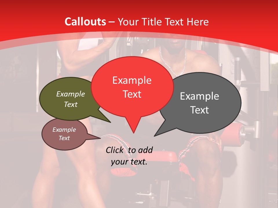 Bodybuilders PowerPoint Template