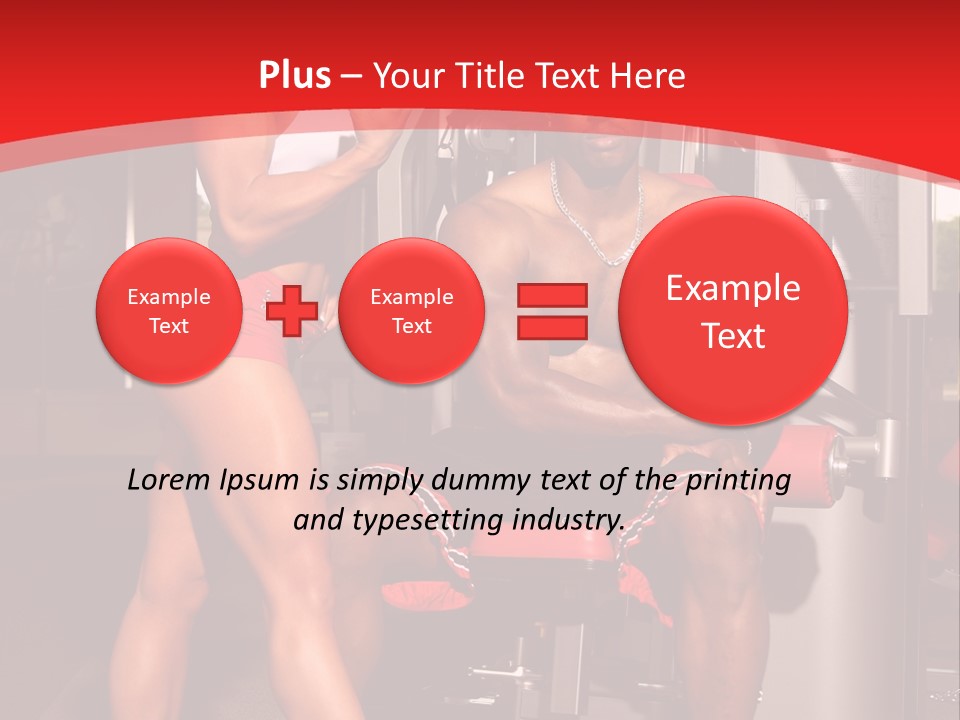 Bodybuilders PowerPoint Template