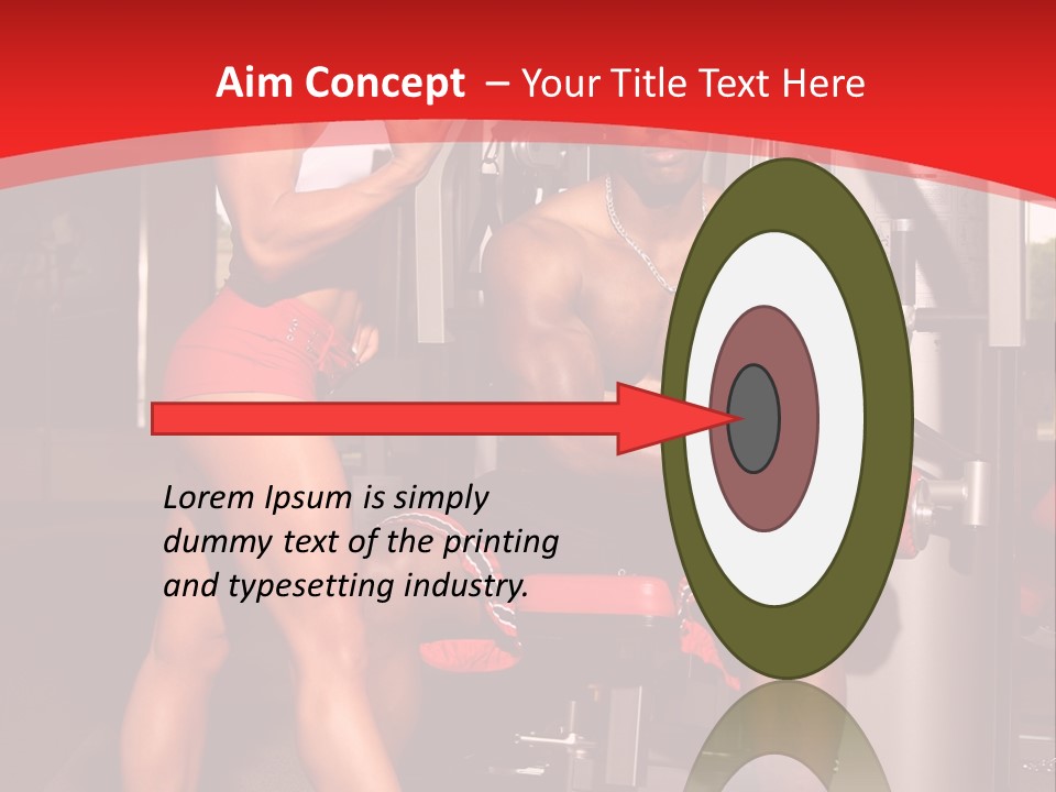 Bodybuilders PowerPoint Template