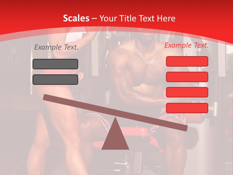 Bodybuilders PowerPoint Template