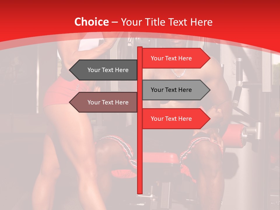 Bodybuilders PowerPoint Template