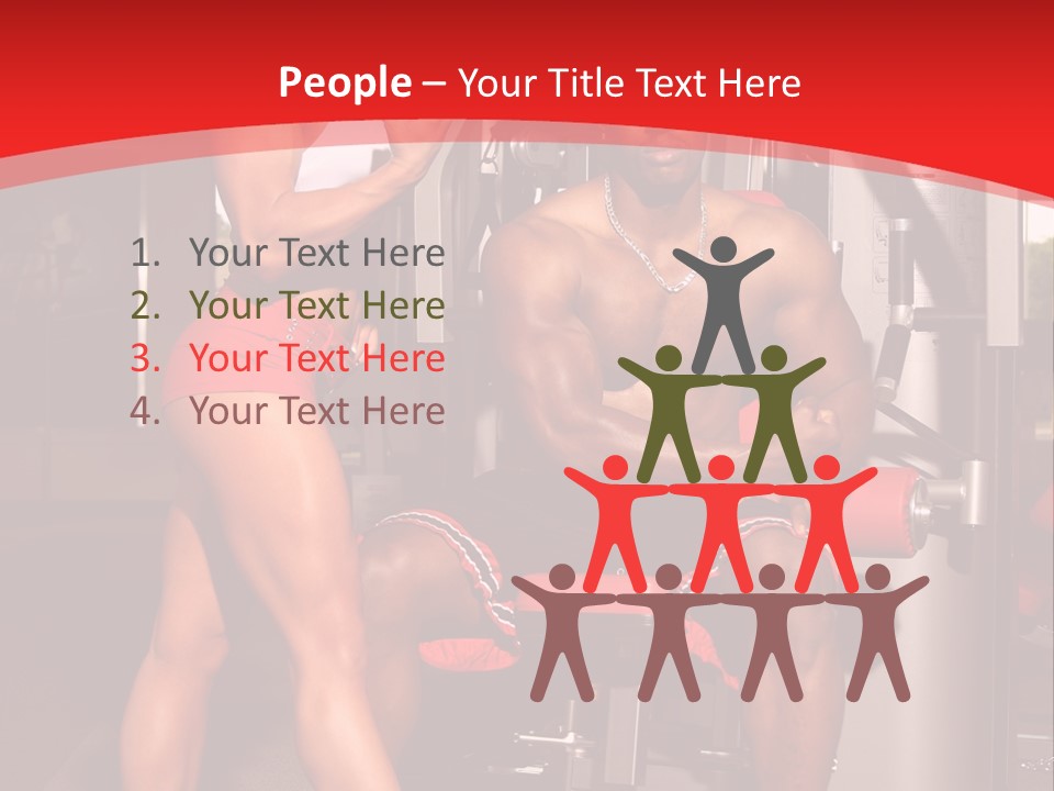 Bodybuilders PowerPoint Template