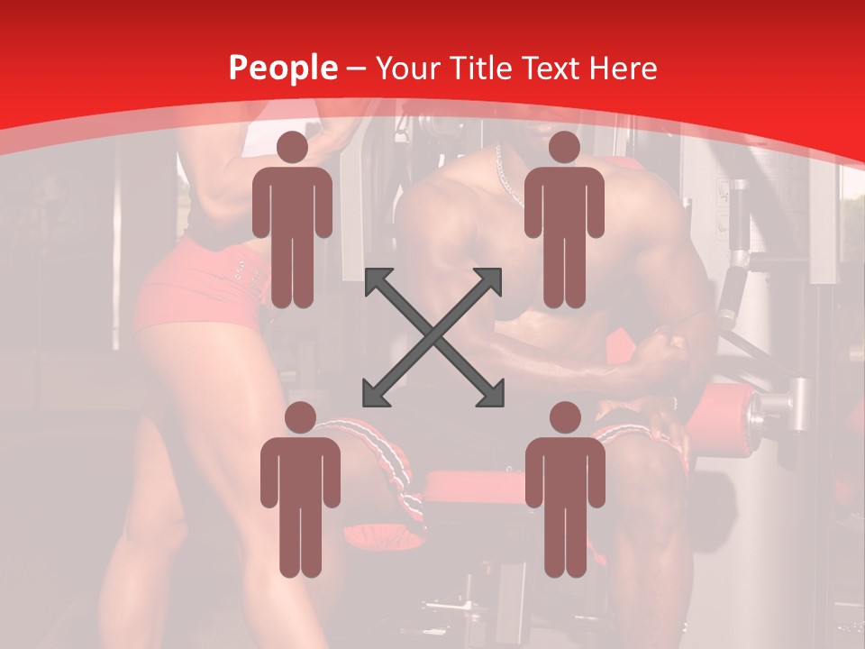 Bodybuilders PowerPoint Template