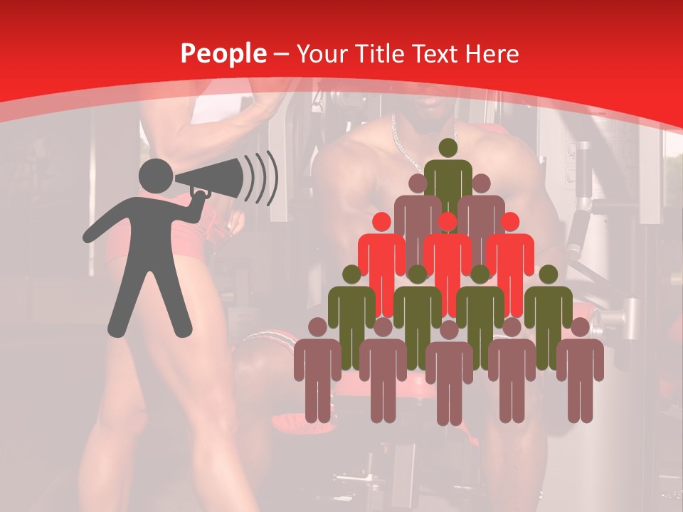 Bodybuilders PowerPoint Template