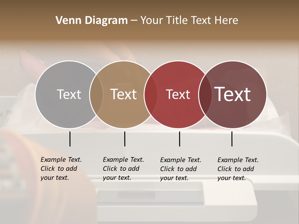 New Born Baby Being Weighed On A Scale PowerPoint Template