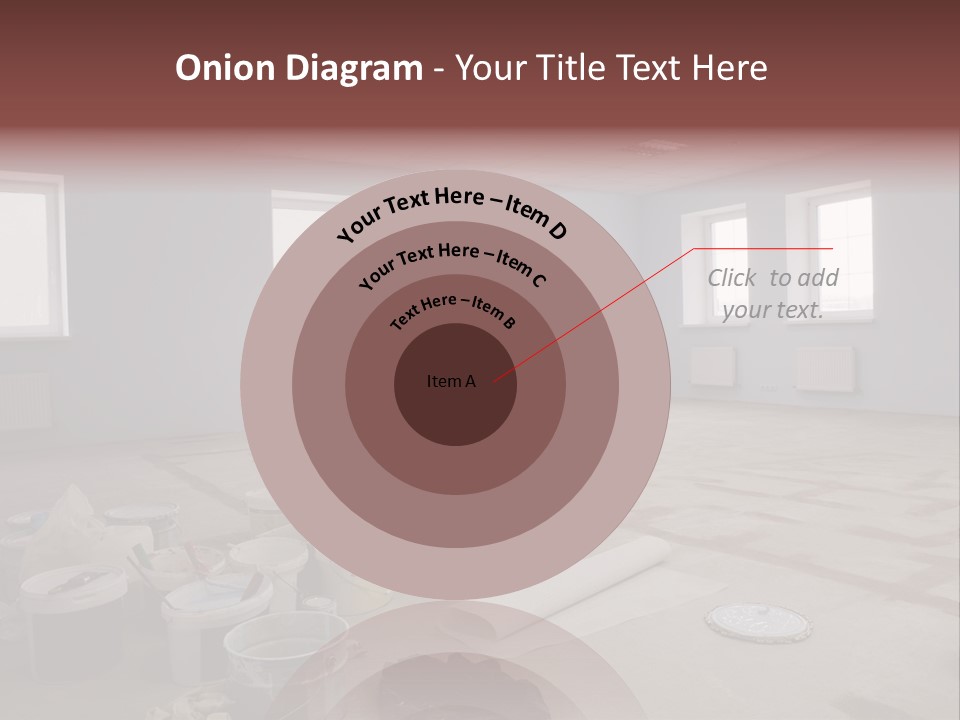Paint On Construction New And Modern Office PowerPoint Template