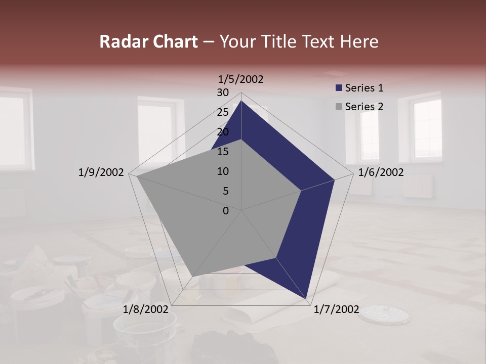 Paint On Construction New And Modern Office PowerPoint Template