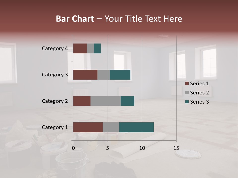 Paint On Construction New And Modern Office PowerPoint Template