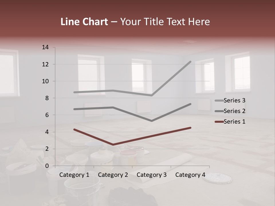 Paint On Construction New And Modern Office PowerPoint Template