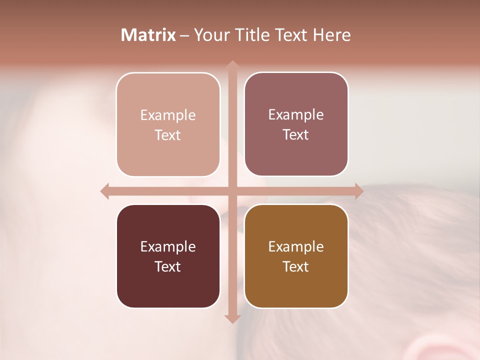 Mother And Baby PowerPoint Template