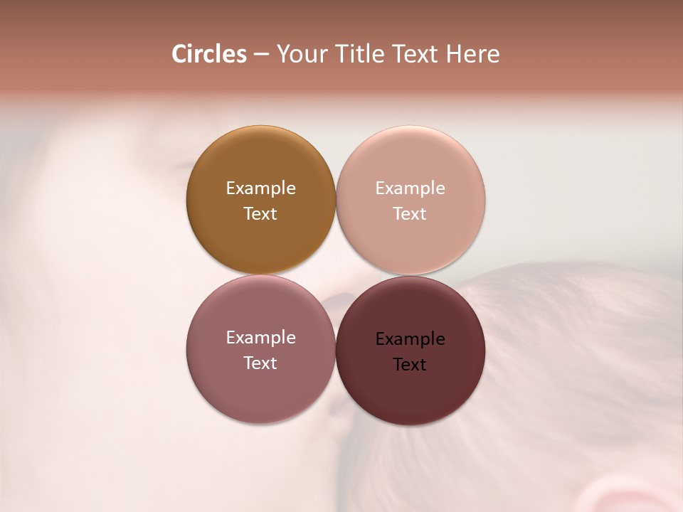 Mother And Baby PowerPoint Template
