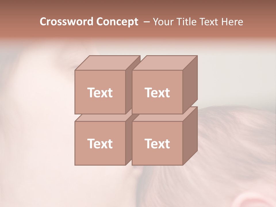 Mother And Baby PowerPoint Template