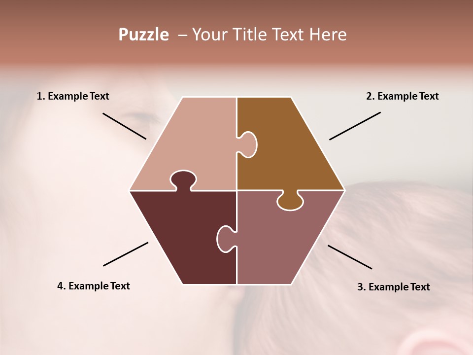 Mother And Baby PowerPoint Template