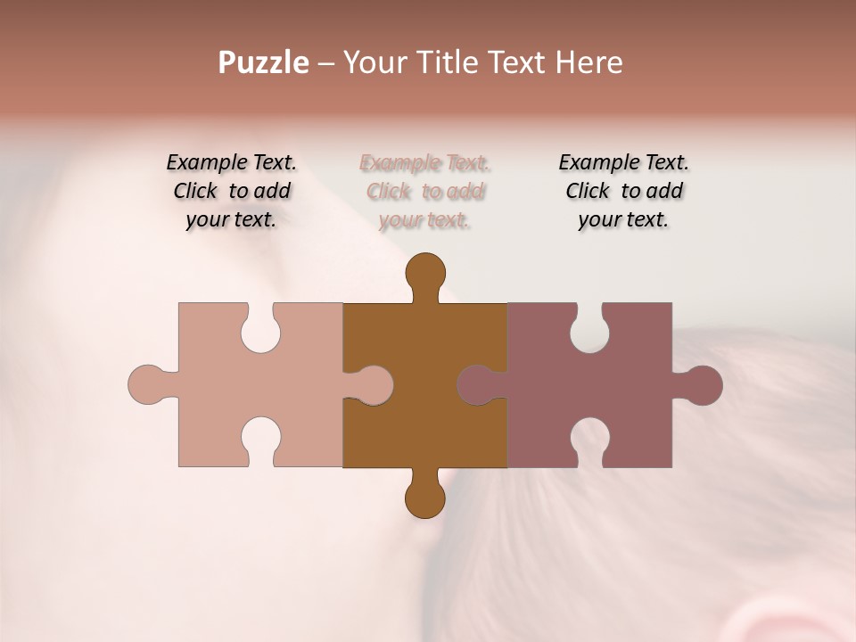 Mother And Baby PowerPoint Template