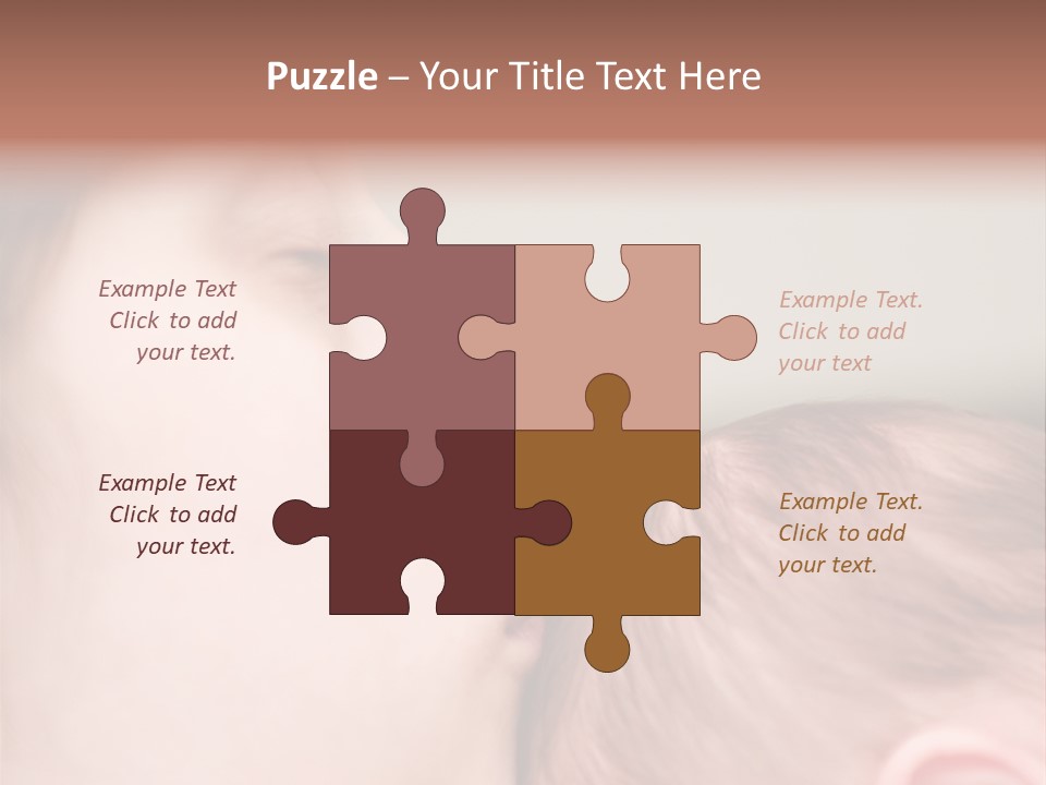 Mother And Baby PowerPoint Template