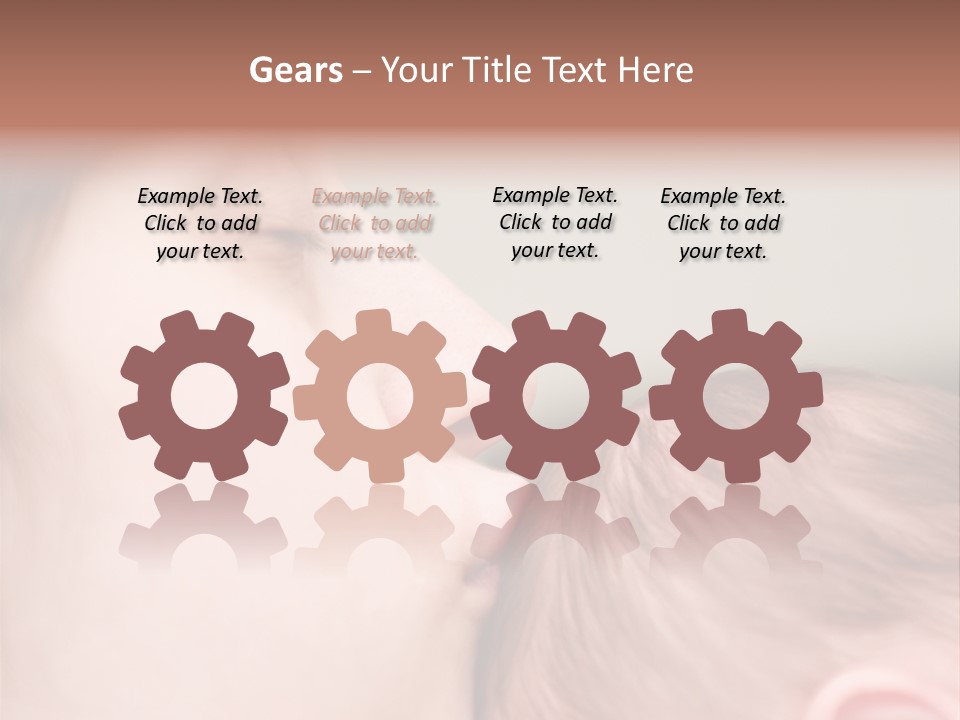 Mother And Baby PowerPoint Template