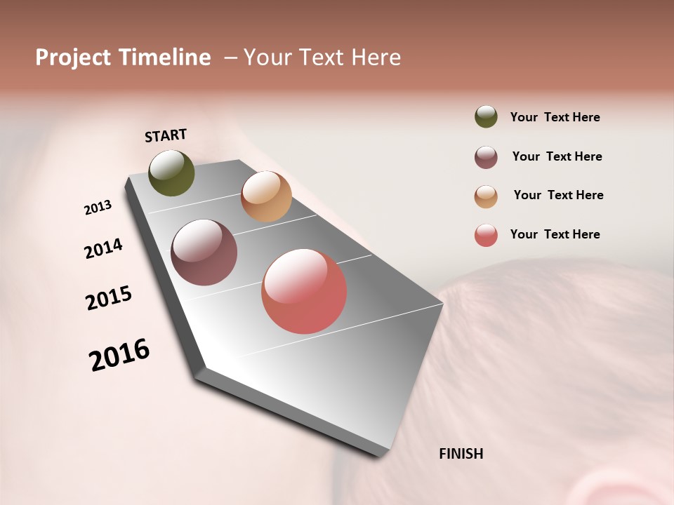 Mother And Baby PowerPoint Template