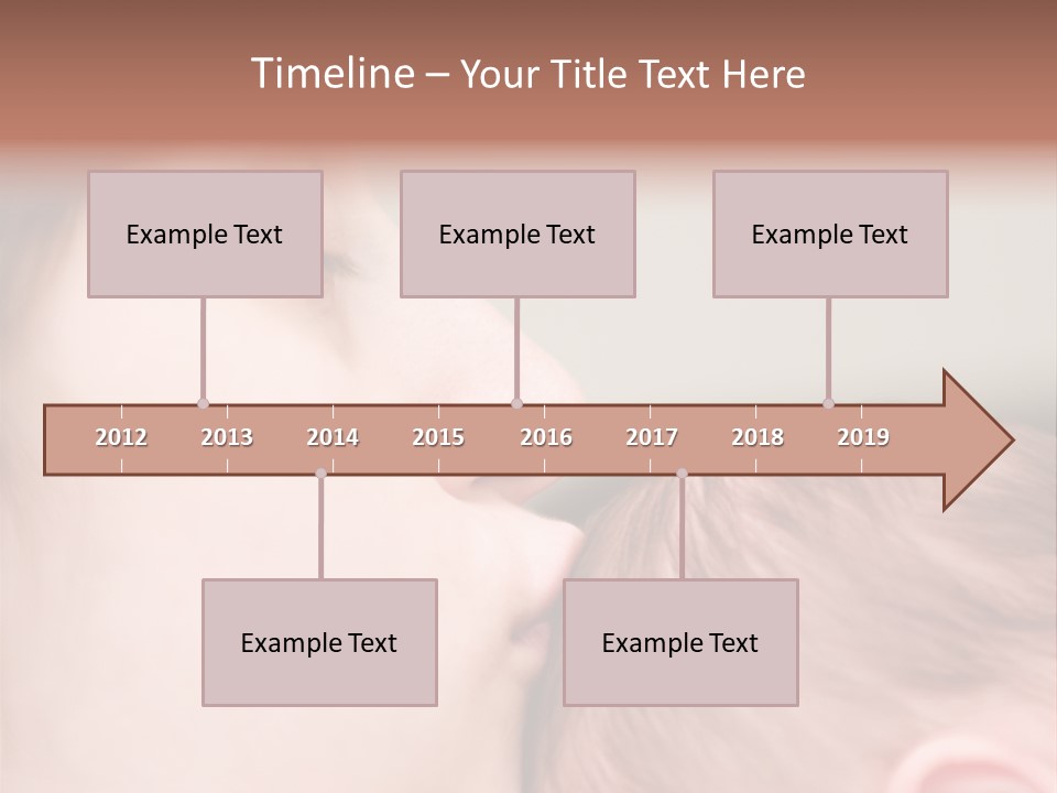 Mother And Baby PowerPoint Template