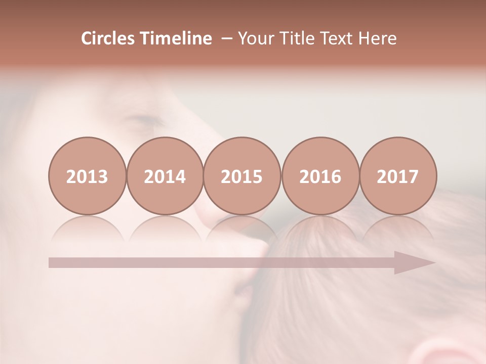 Mother And Baby PowerPoint Template