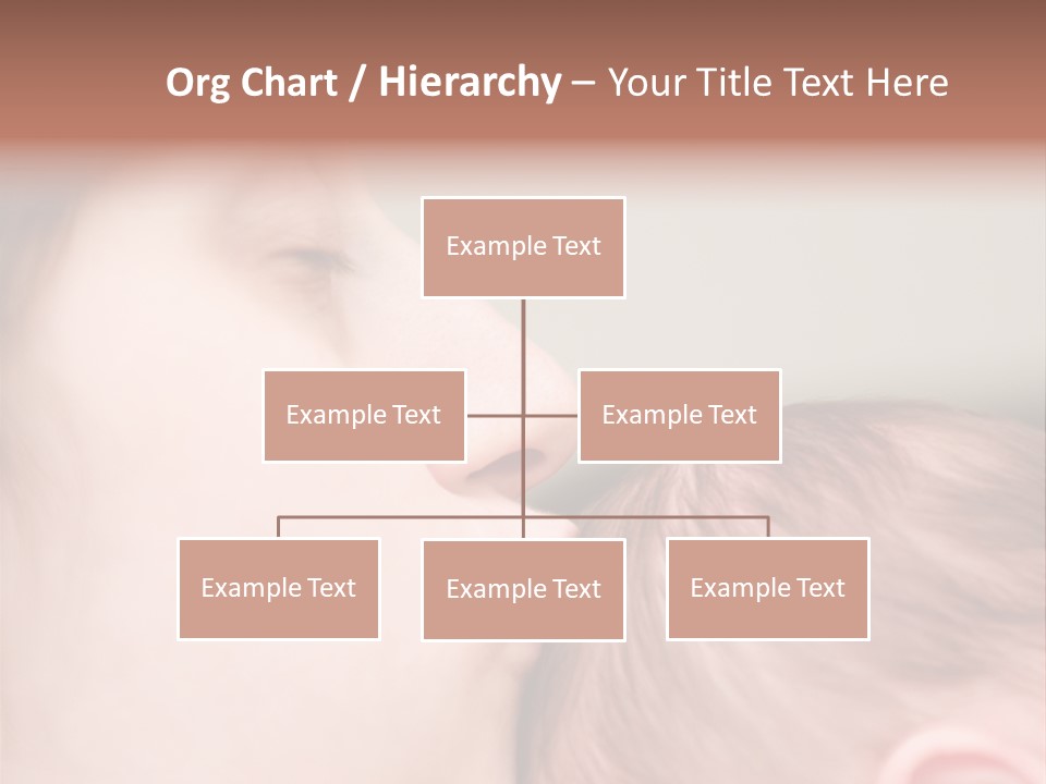 Mother And Baby PowerPoint Template