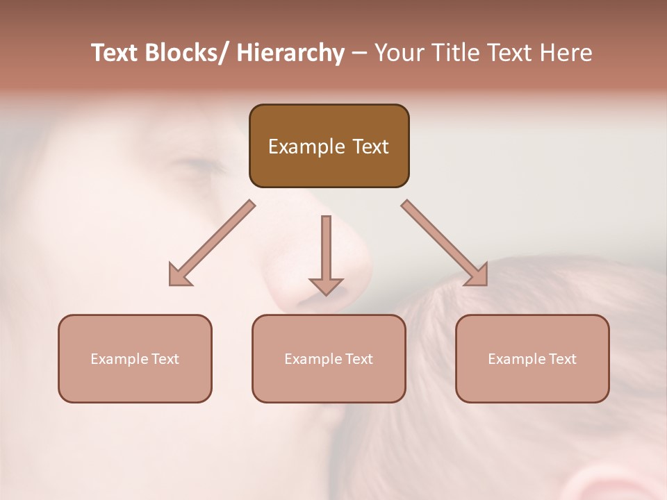 Mother And Baby PowerPoint Template