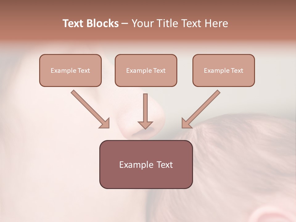 Mother And Baby PowerPoint Template