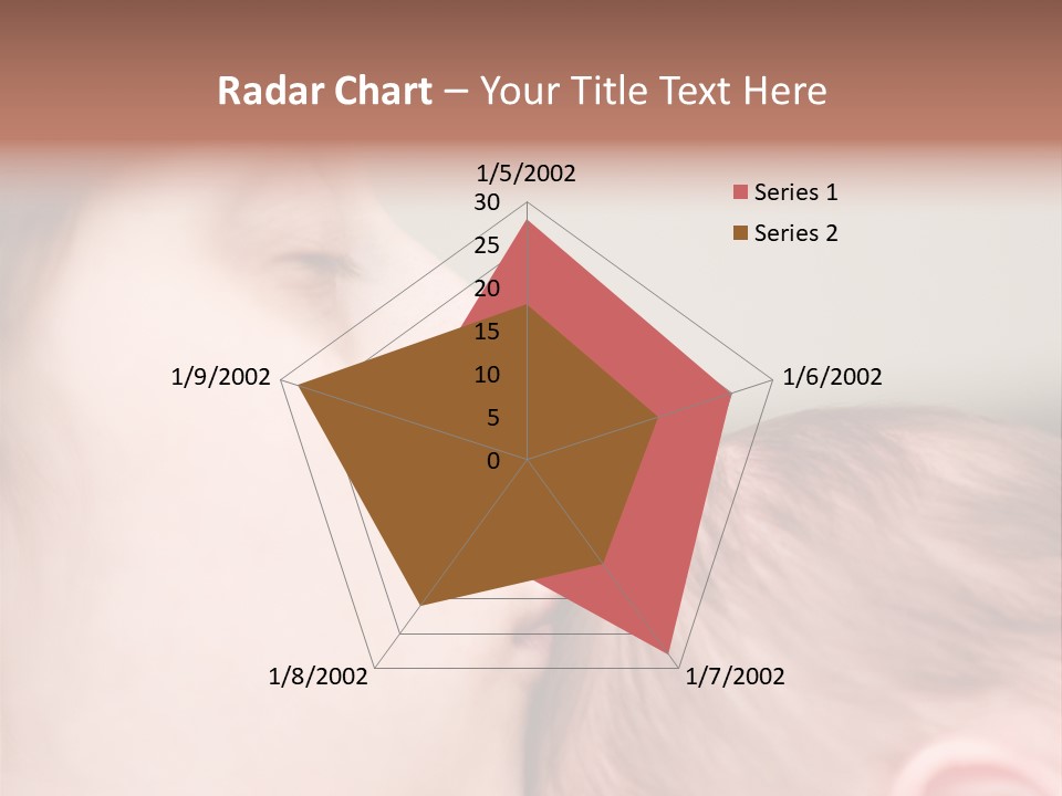 Mother And Baby PowerPoint Template