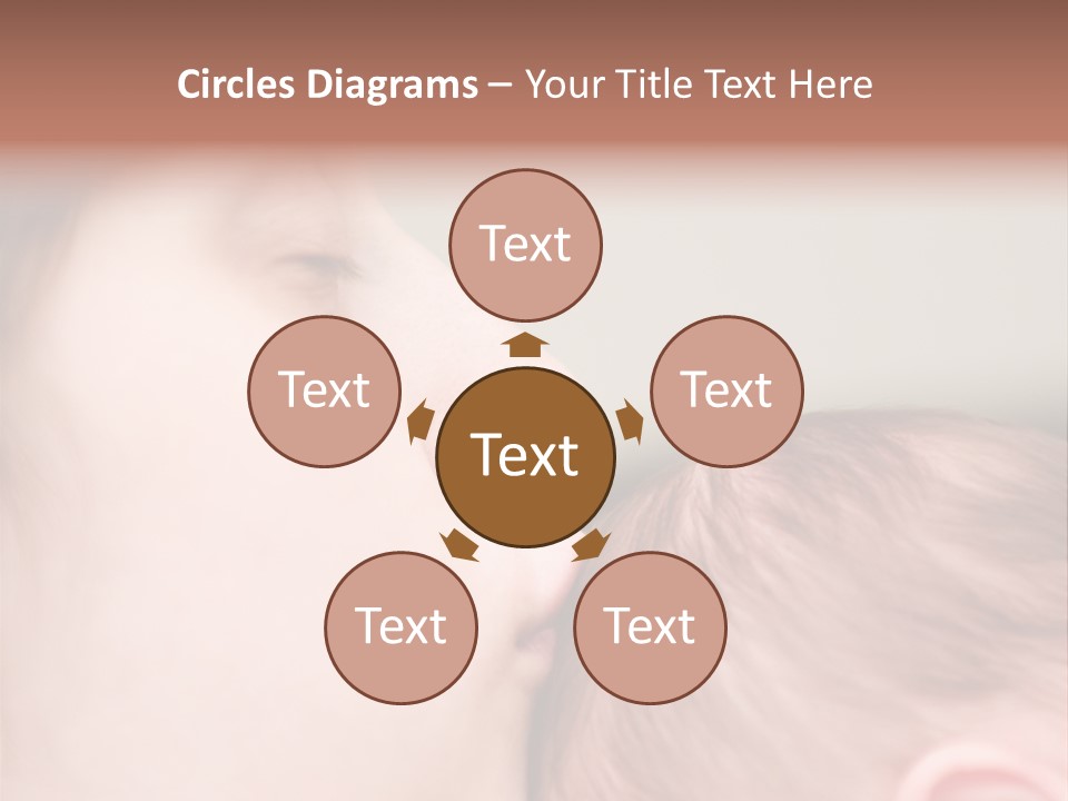 Mother And Baby PowerPoint Template