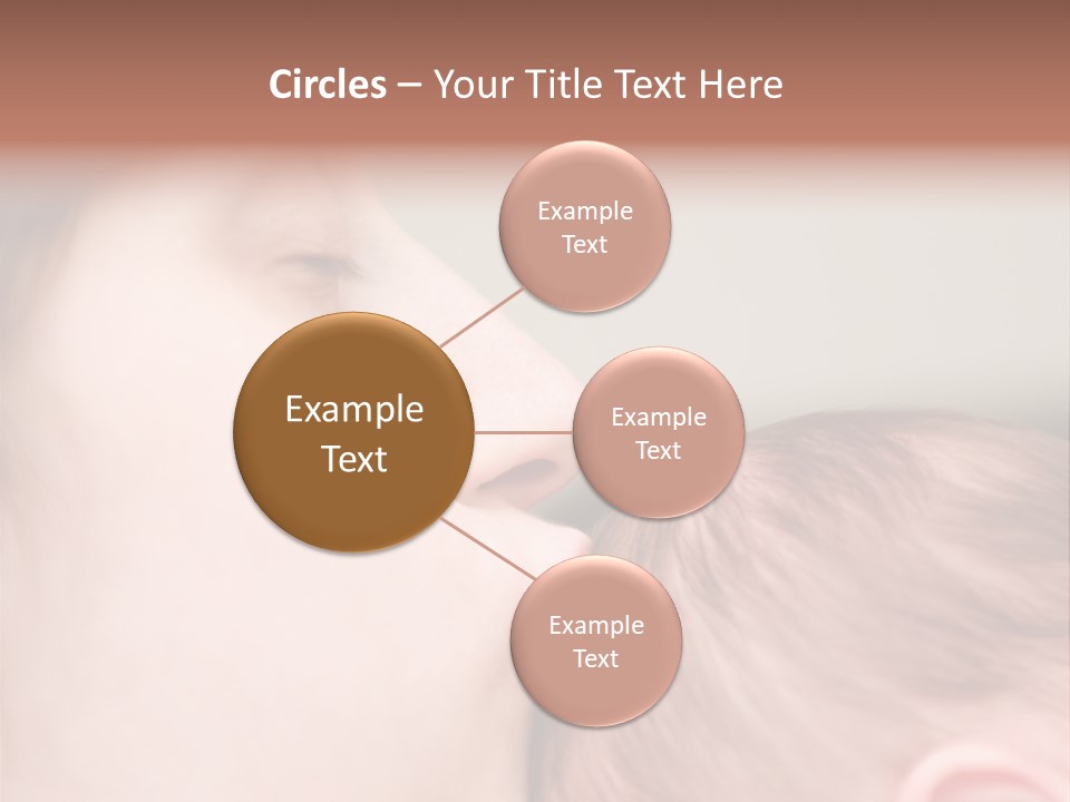 Mother And Baby PowerPoint Template