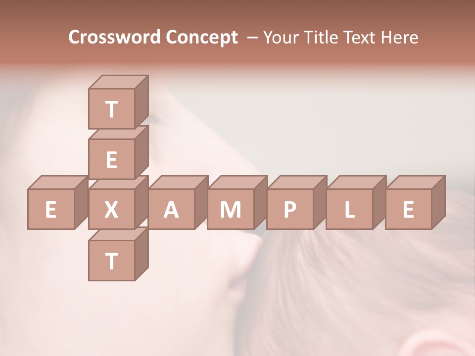 Mother And Baby PowerPoint Template