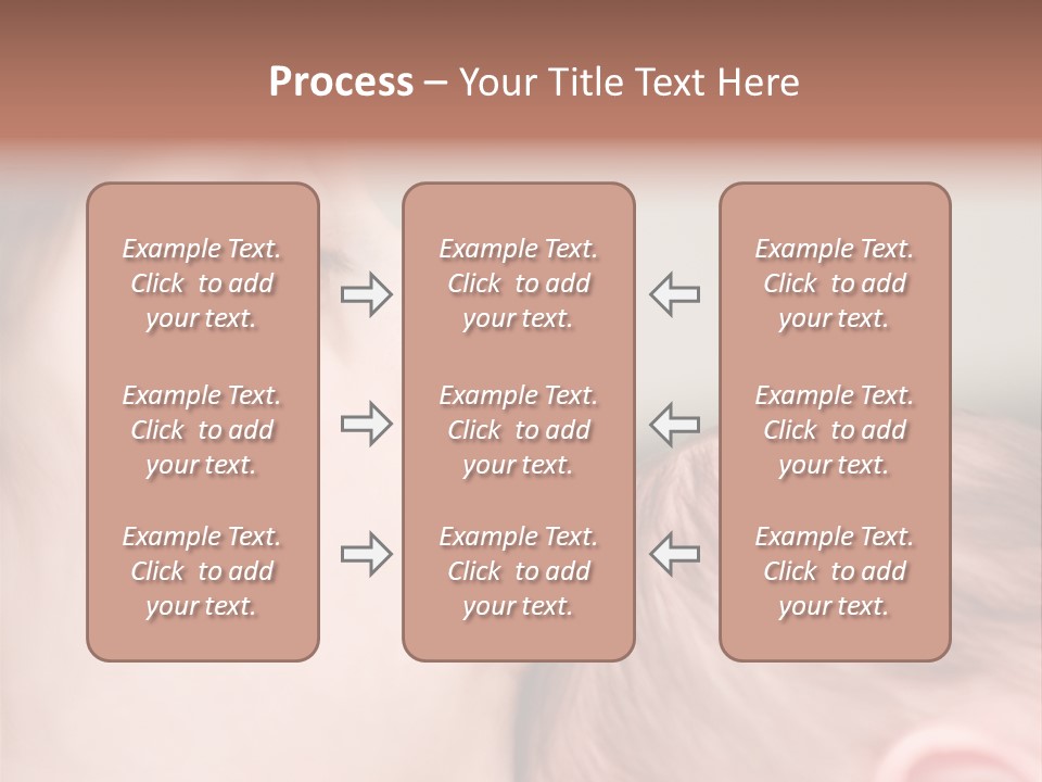 Mother And Baby PowerPoint Template