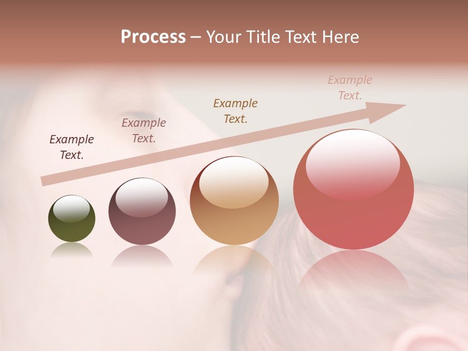 Mother And Baby PowerPoint Template